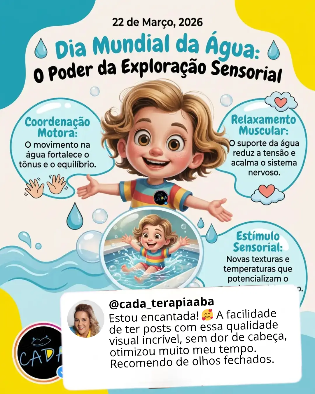 Arte para redes sociais — CADA, criada pela Agência Publikkar